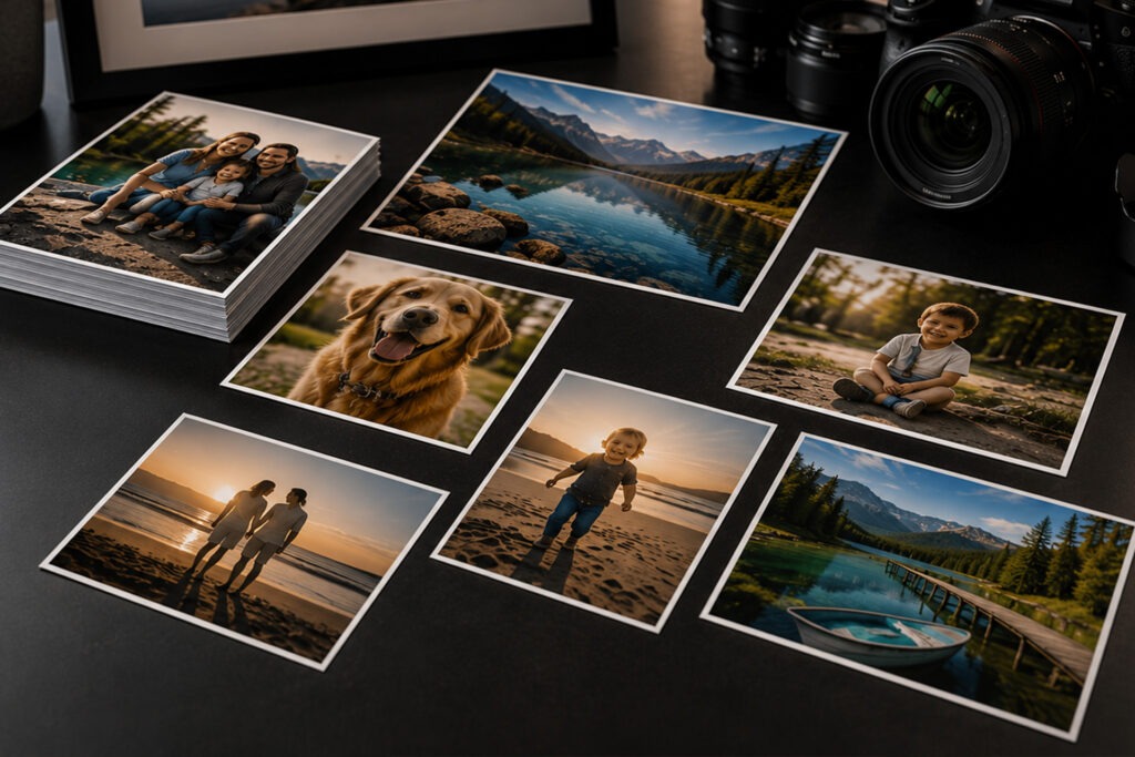 Hochwertige Fotoabzüge in verschiedenen Formaten bei FotoPlus in Alsbach.